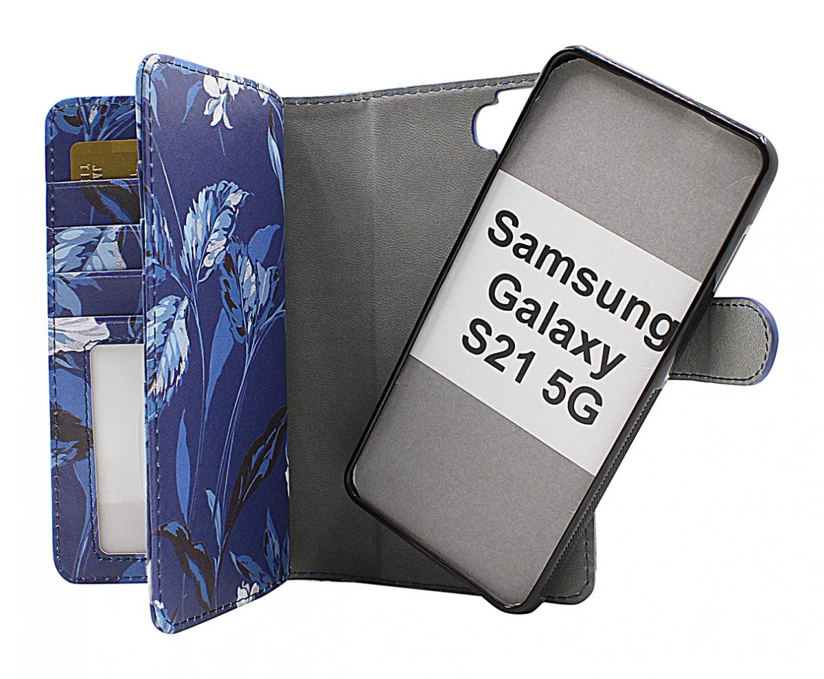 CoverInSkimblocker XL Magnet Designwallet Samsung Galaxy S21 5G (G991B)