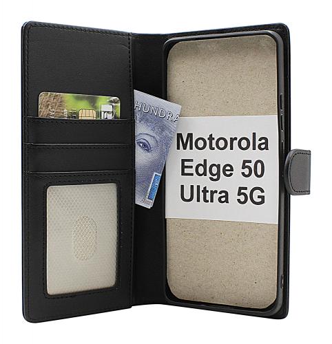 CoverinSkimblocker Motorola Edge 50 Ultra 5G Magnet Plnboksfodral