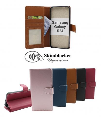 CoverinSkimblocker Samsung Galaxy S24 5G Plnboksfodral