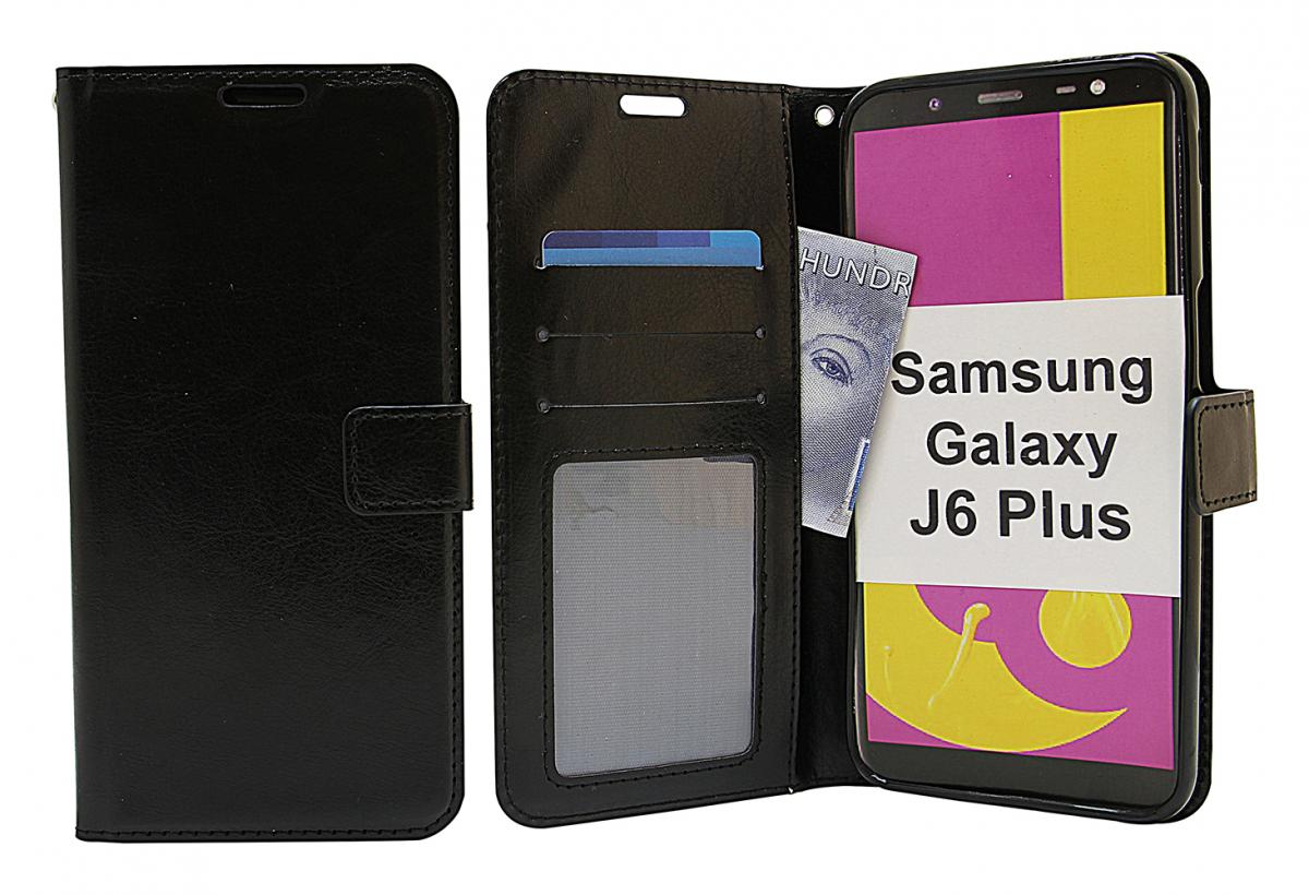 billigamobilskydd.seCrazy Horse Wallet Samsung Galaxy J6 Plus (J610FN/DS)