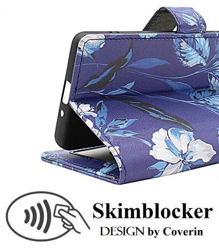 CoverinSkimblocker iPhone 6s/7/8/SE (2nd/3rd Gen.) Magnet Plnboksfodral Design