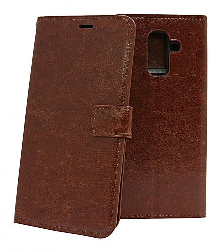 billigamobilskydd.seCrazy Horse Wallet Samsung Galaxy A6+ / A6 Plus 2018 (A605FN/DS)