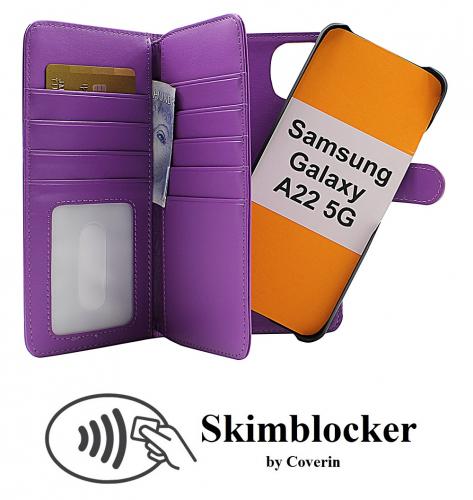 CoverinSkimblocker XL Magnet Fodral Samsung Galaxy A22 5G (SM-A226B)