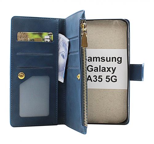 billigamobilskydd.seXL Standcase Lyxfodral Samsung Galaxy A35 5G