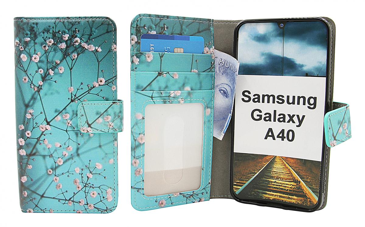 billigamobilskydd.seSkimblocker Magnet Designwallet Samsung Galaxy A40 (A405FN/DS)