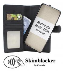 CoverinSkimblocker Motorola Moto G24 Power Magnet Plånboksfodral