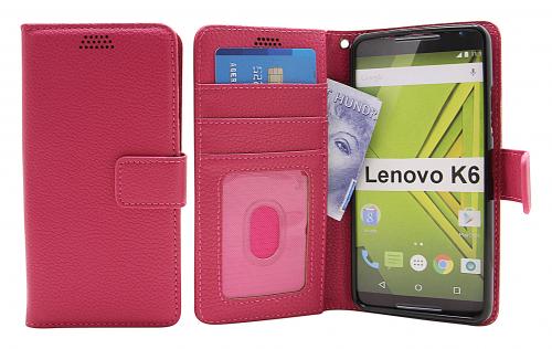 billigamobilskydd.seNew Standcase Wallet Lenovo K6 (K33a48 / K33a42)