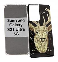 billigamobilskydd.seDesignskal TPU Samsung Galaxy S21 Ultra 5G (G998B)