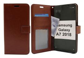 billigamobilskydd.seCrazy Horse Wallet Samsung Galaxy A7 2018 (A750FN/DS)