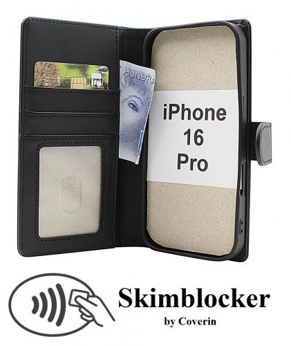 CoverinSkimblocker iPhone 16 Pro Magnet Plnboksfodral