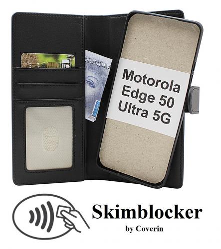 CoverinSkimblocker Motorola Edge 50 Ultra 5G Magnet Plnboksfodral