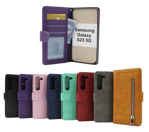 billigamobilskydd.seZipper Standcase Wallet Samsung Galaxy S23 5G