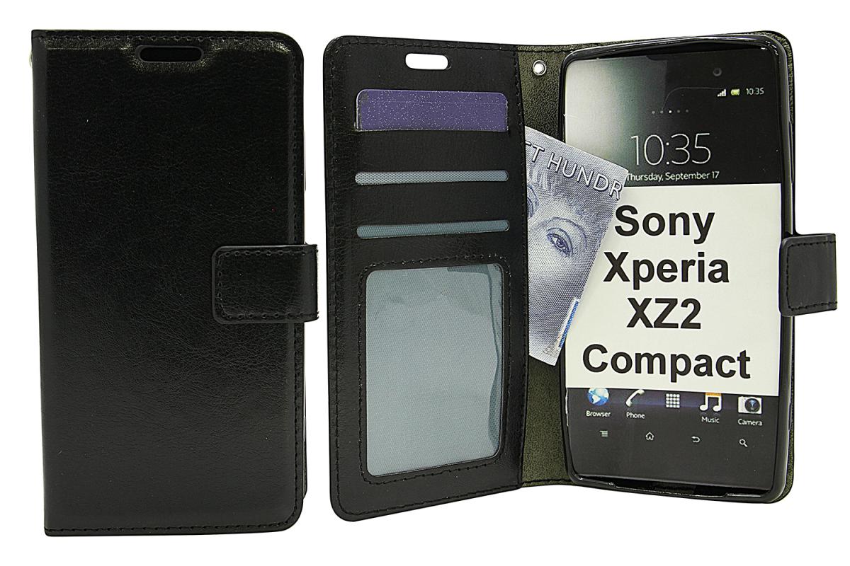billigamobilskydd.seCrazy Horse Wallet Sony Xperia XZ2 Compact (H8324)