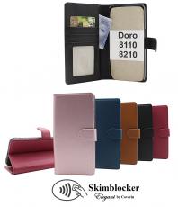 CoverinSkimblocker Doro 8110 / 8210 Plånboksfodral