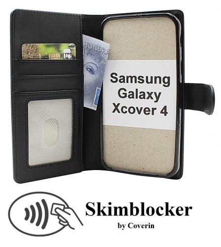 CoverinSkimblocker Samsung Galaxy Xcover 4 (G390F) Plnboksfodral