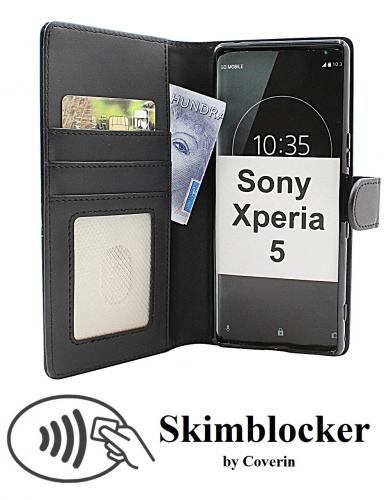 CoverinSkimblocker Sony Xperia 5 (J9210) Plnboksfodral