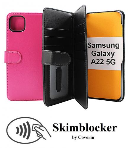 CoverinSkimblocker XL Wallet Samsung Galaxy A22 5G (SM-A226B)