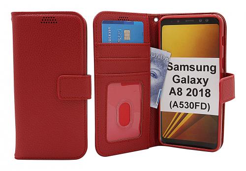 billigamobilskydd.seNew Standcase Wallet Samsung Galaxy A8 2018 (A530FD)