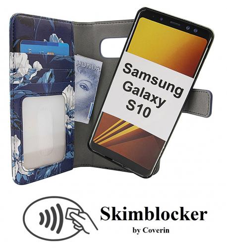 CoverinSkimblocker Magnet Designwallet Samsung Galaxy S10 (G973F)