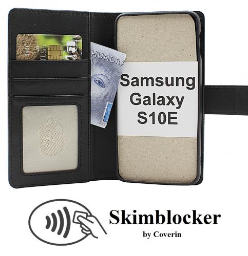 CoverinSkimblocker Samsung Galaxy S10e Plnboksfodral