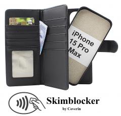 CoverinSkimblocker iPhone 15 Pro Max XL Magnet Plånboksfodral