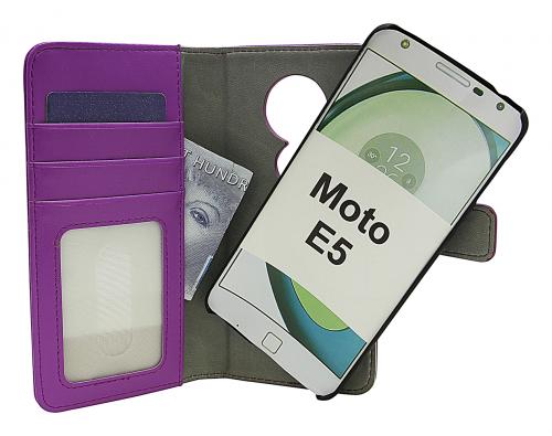 CoverinSkimblocker Magnet Fodral Motorola Moto E5 / Moto E (5th gen)