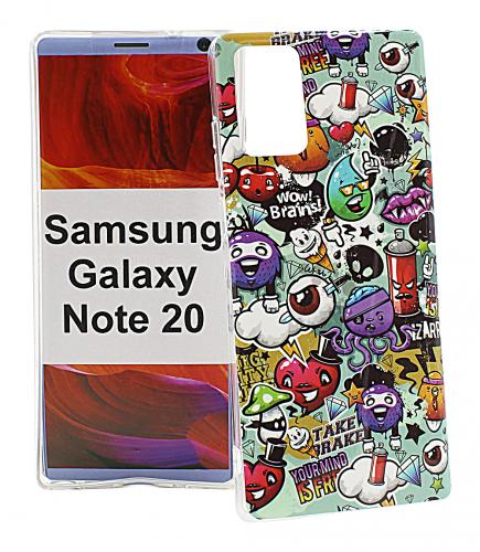 billigamobilskydd.seDesignskal TPU Samsung Galaxy Note 20 5G (N981B/DS)