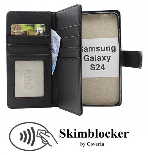 CoverinSkimblocker Samsung Galaxy S24 5G XL Plnboksfodral