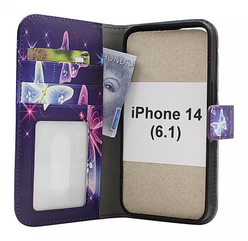 CoverinSkimblocker Magnet Designwallet iPhone 14 (6.1)