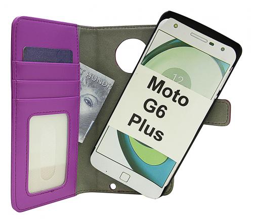 CoverinMagnet Fodral Motorola Moto G6 Plus