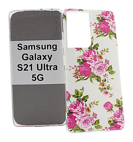 billigamobilskydd.seDesignskal TPU Samsung Galaxy S21 Ultra 5G (G998B)