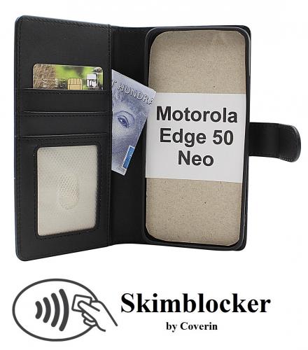 CoverinSkimblocker Motorola Edge 50 Neo Magnet Plnboksfodral