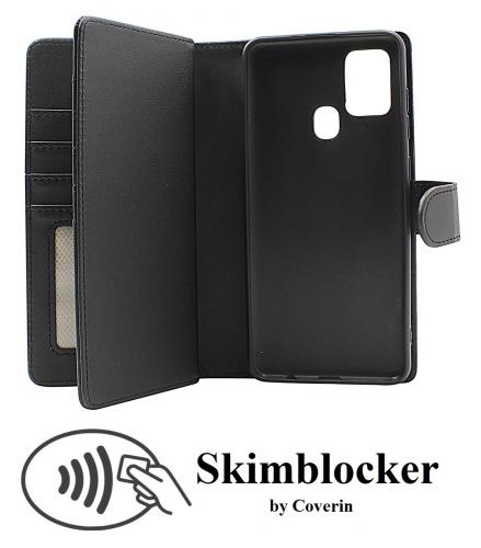 CoverinSkimblocker Samsung Galaxy A21s XL Plnboksfodral