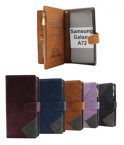 billigamobilskydd.seXL Standcase Lyxfodral Samsung Galaxy A72 (SM-A725F/DS)