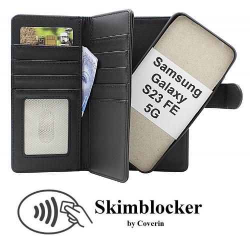 CoverinSkimblocker Samsung Galaxy S23 FE 5G XL Magnet Plnboksfodral