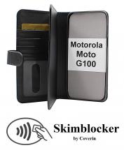 CoverInSkimblocker XL Wallet Motorola Moto G100