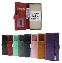 billigamobilskydd.seZipper Standcase Wallet Xiaomi Redmi Note 12