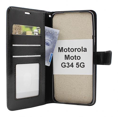 billigamobilskydd.seCrazy Horse Wallet Motorola Moto G34 5G