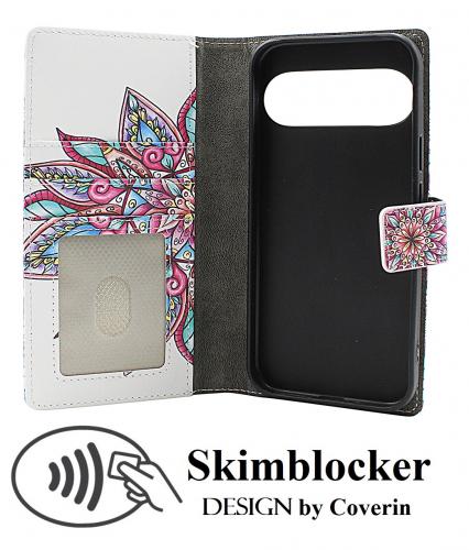 CoverinSkimblocker Google Pixel 9 / Pixel 9 Pro 5G Plnboksfodral Design