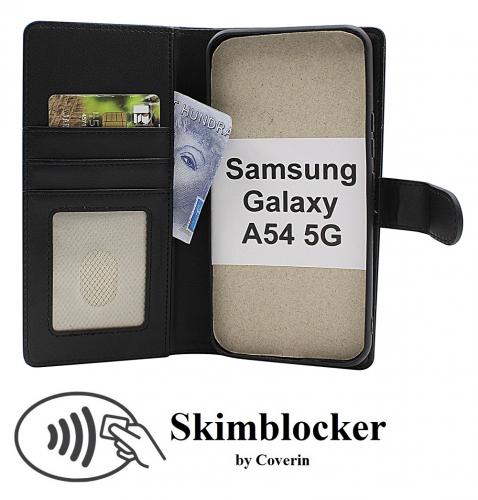 CoverinSkimblocker Samsung Galaxy A54 5G Plnboksfodral