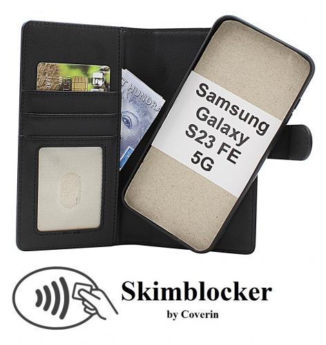 CoverinSkimblocker Samsung Galaxy S23 FE 5G Magnet Plnboksfodral