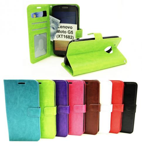 billigamobilskydd.seCrazy Horse Wallet Lenovo Moto G5 (XT1682 / XT1676)