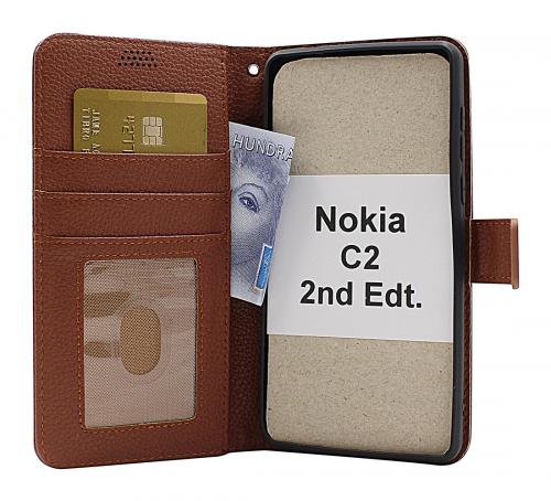 billigamobilskydd.seNew Standcase Wallet Nokia C2 2nd Edition