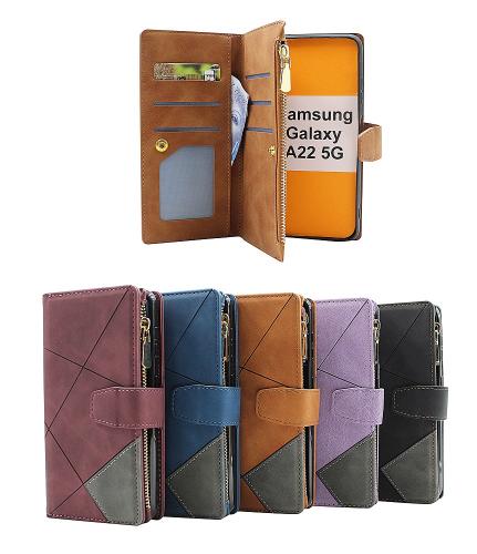 billigamobilskydd.seXL Standcase Lyxfodral Samsung Galaxy A22 5G (SM-A226B)