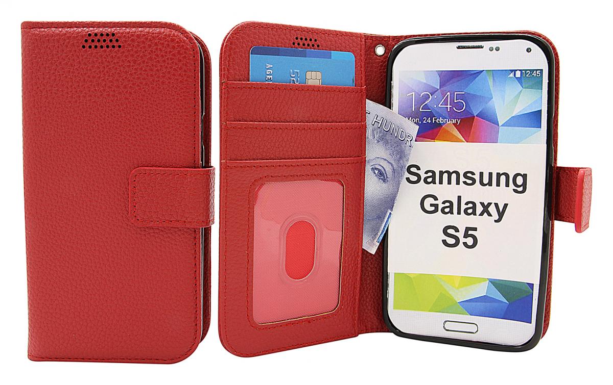 billigamobilskydd.seNew Standcase Wallet Samsung Galaxy S5 / S5 Neo (G900F / G903F)