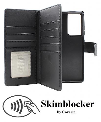 CoverinSkimblocker Samsung Galaxy S21 Ultra 5G XL Plnboksfodral