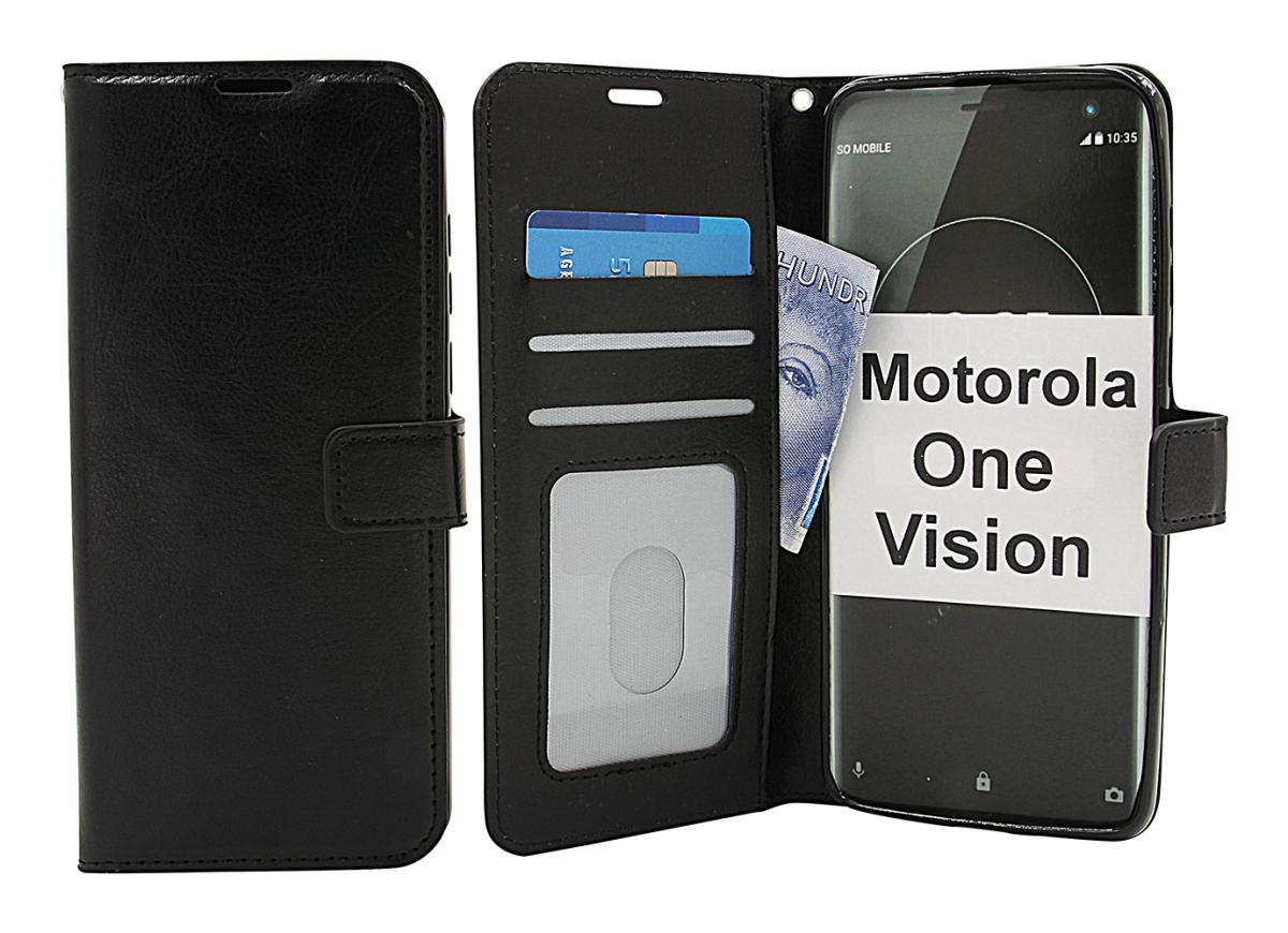billigamobilskydd.seCrazy Horse Wallet Motorola One Vision