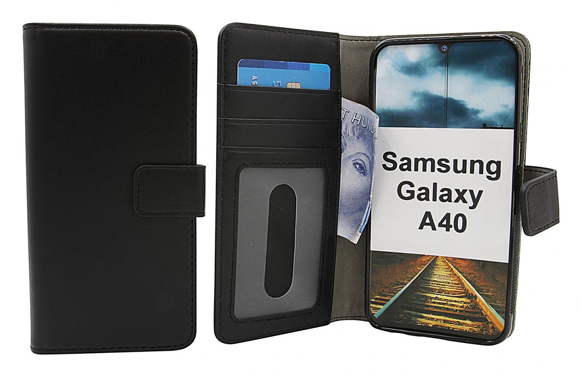 billigamobilskydd.seSkimblocker Magnet Wallet Samsung Galaxy A40 (A405FN/DS)