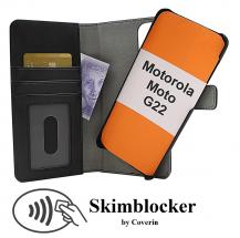 CoverInSkimblocker Plånboksfodral Motorola Moto G22