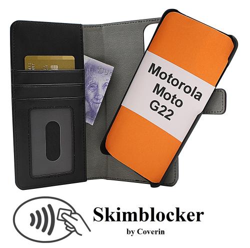 Skimblocker Magnet Fodral Motorola Moto G22